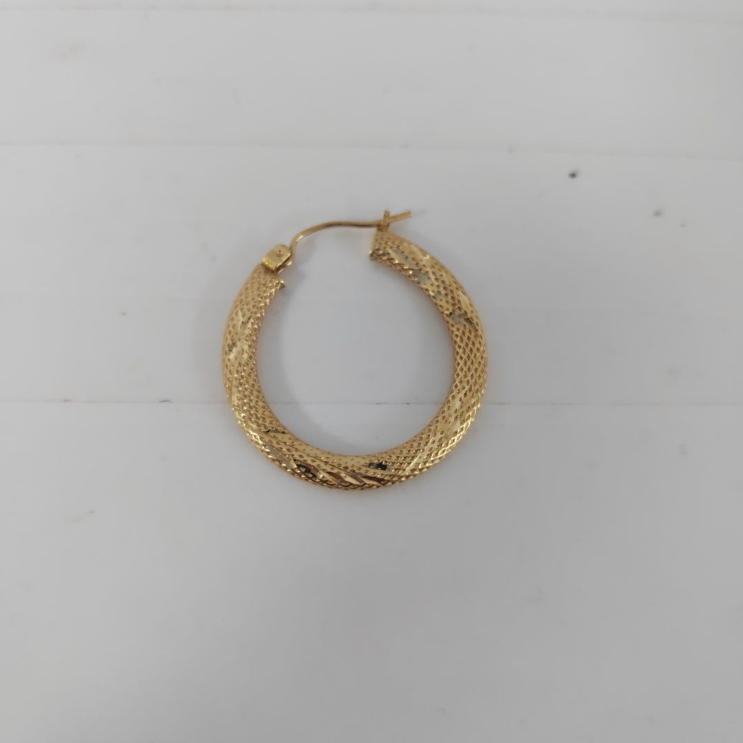 ARRACADAS PAR ORO 14 K 2.5 GRMS (SEMINUEVO)
