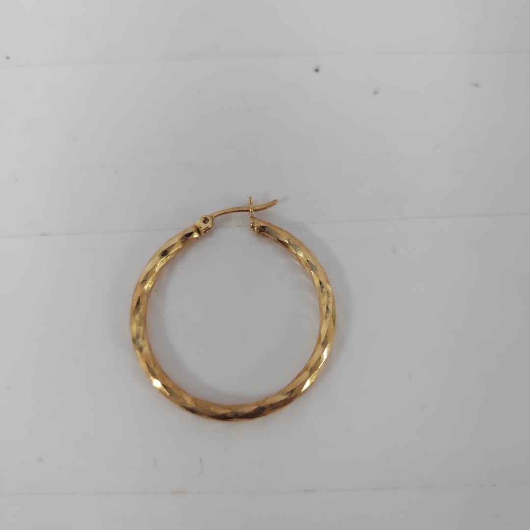 ARRACADAS PAR ORO 14 K 3.4 GRMS (SEMINUEVO)
