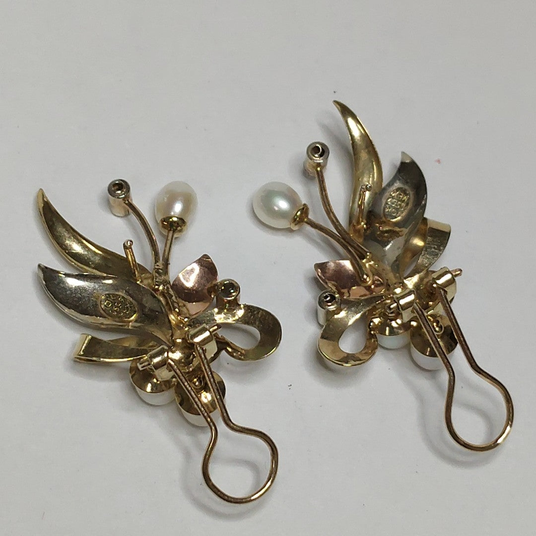 ARETES PAR ORO 10 K 6.5 GRMS (SEMINUEVO)