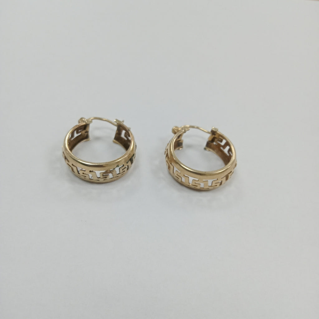 ARRACADAS PAR ORO 10 K 3.4 GRMS (SEMINUEVO)