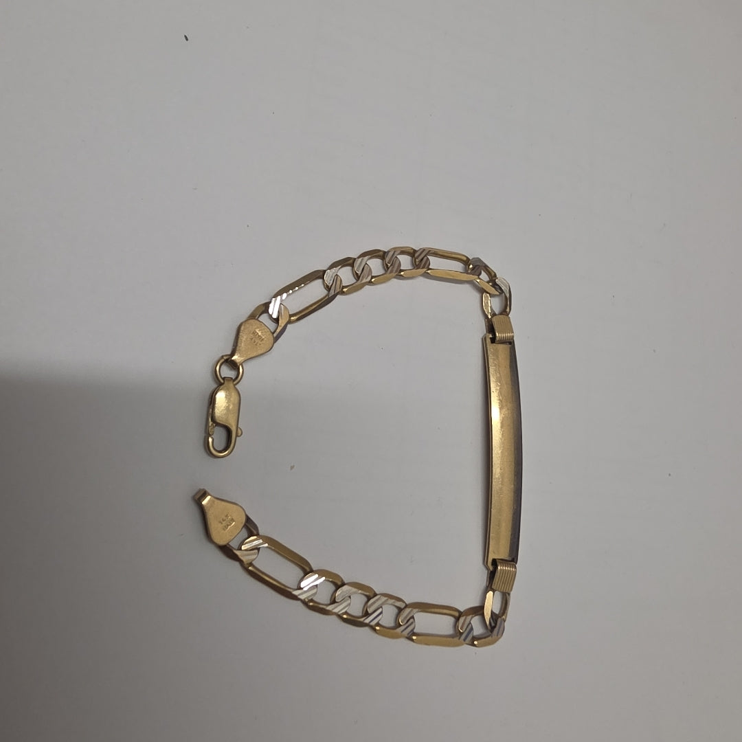 ESCLAVA ORO, ORO COMBINADO 14 K 9.4 GRMS (SEMINUEVO)