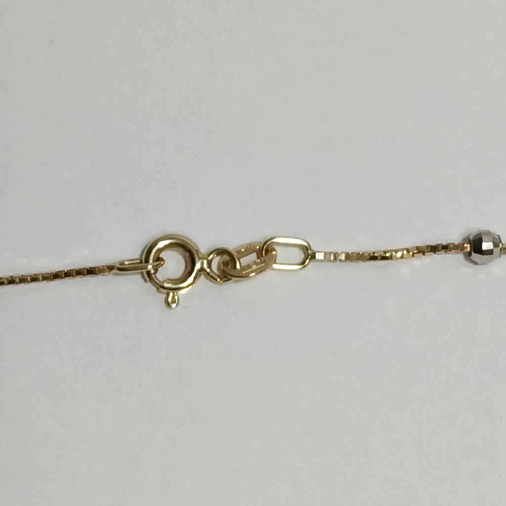 GARGANTILLA ORO, ORO COMBINADO 10 K 1 GRMS (SEMINUEVO)