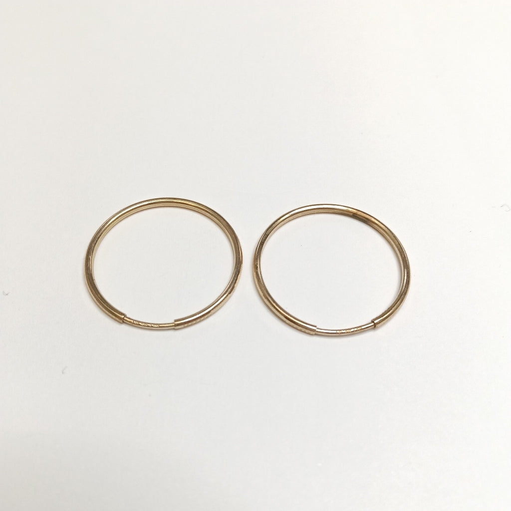 ARRACADAS PAR ORO 10 K 1.7 GRMS (SEMINUEVO)