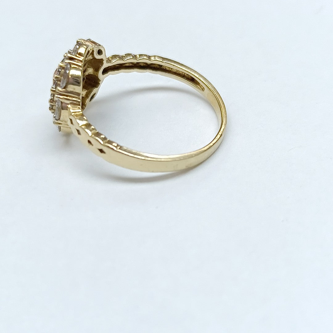 ANILLO ORO 14 K 2,50 GRMS (SEMINUEVO)