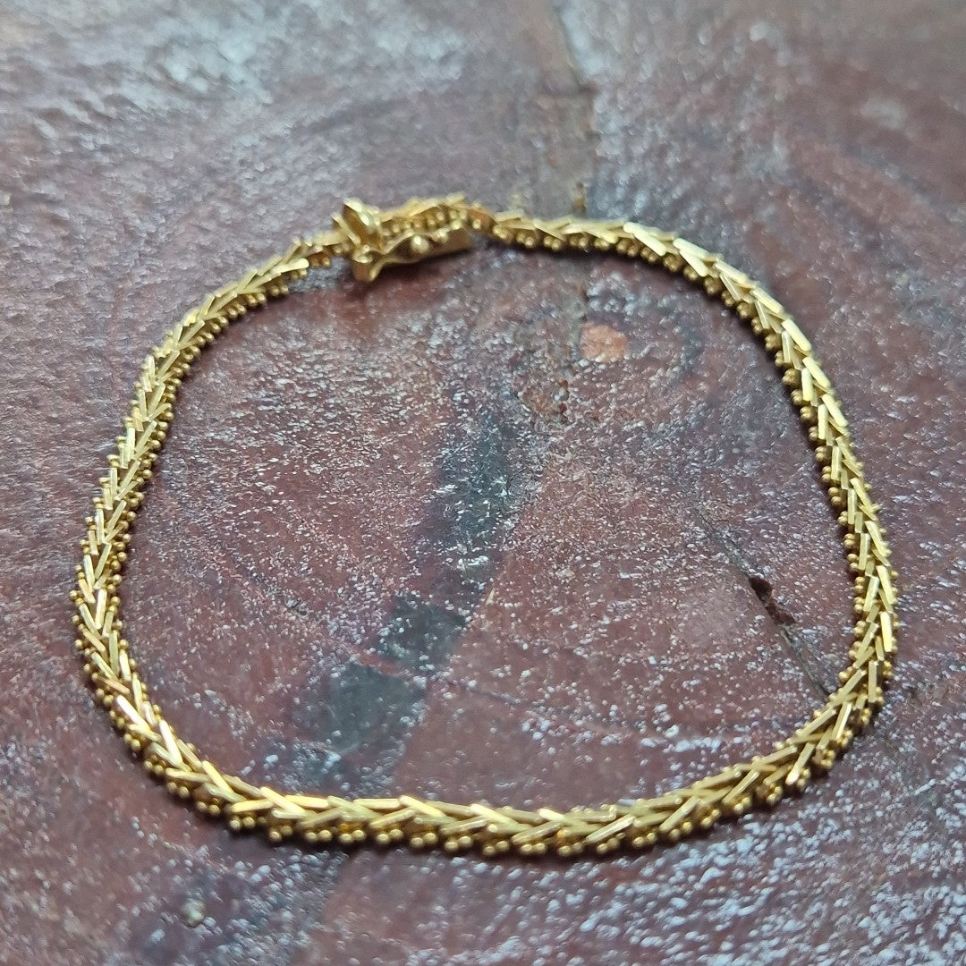 PULSERA ORO 18 K 5,80 GRMS (SEMINUEVO)