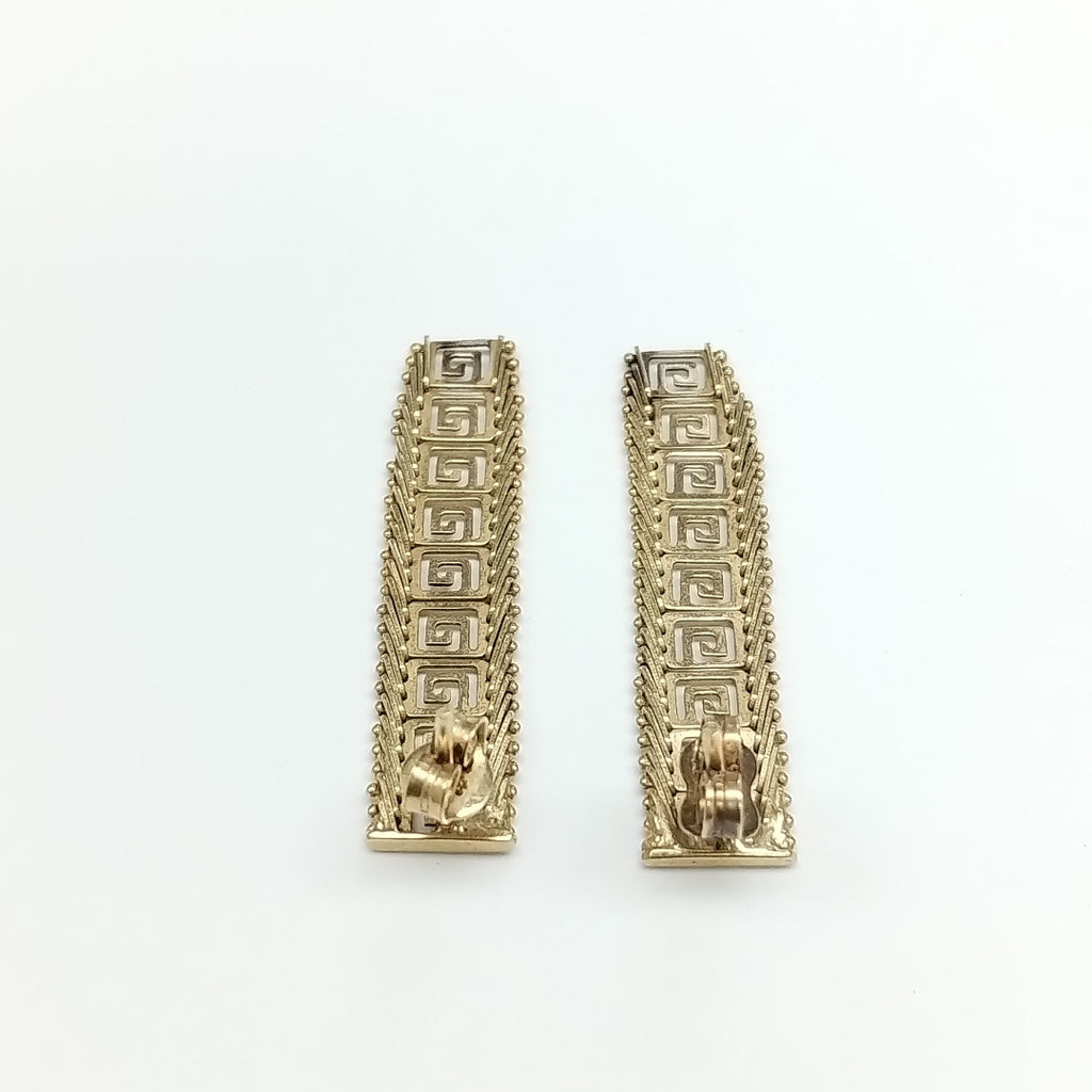 BROQUELES PAR ORO 14 K 3,00 GRMS (SEMINUEVO)