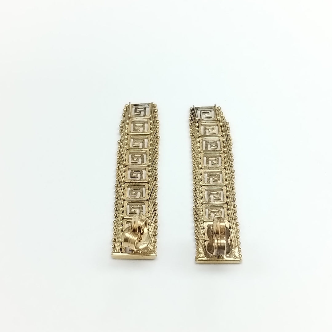 BROQUELES PAR ORO 14 K 3,00 GRMS (SEMINUEVO)