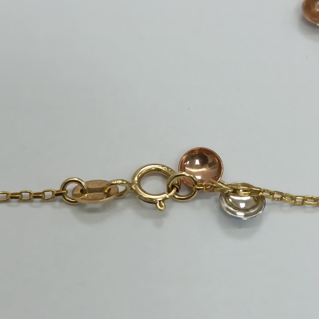 PULSERA ORO 14 K 2.1 GRMS (SEMINUEVO)