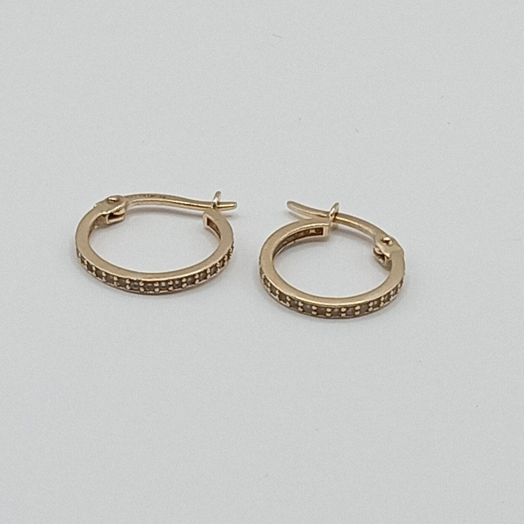 ARRACADAS PAR ORO 14 K 1.4 GRMS (SEMINUEVO)