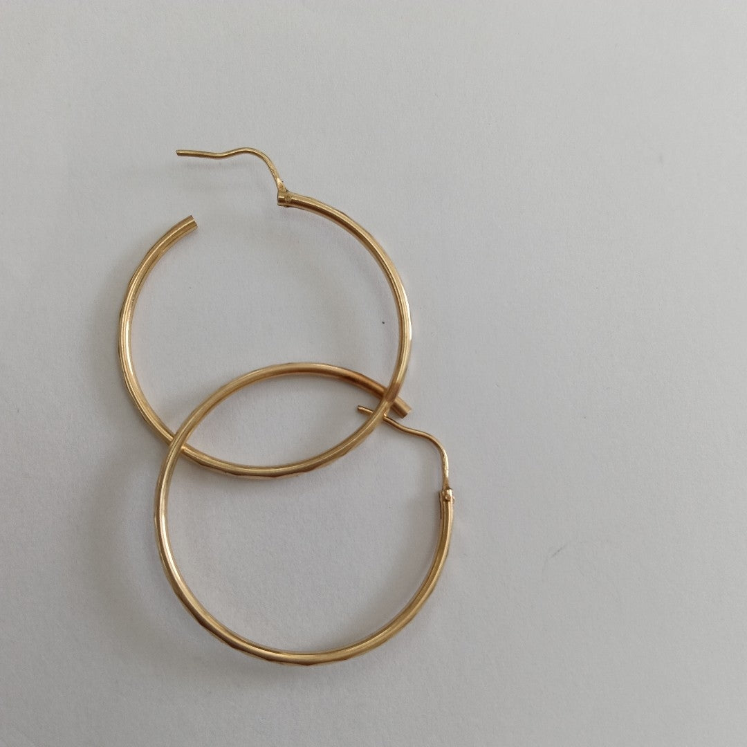 ARRACADAS PAR ORO 14 K 2,30 GRMS (SEMINUEVO)
