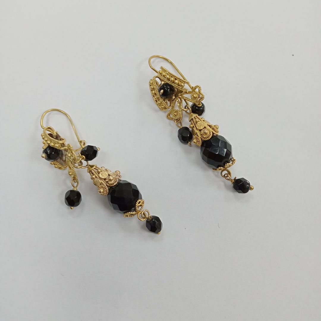 ARETES PAR ORO 10 K 9,30 GRMS (SEMINUEVO)