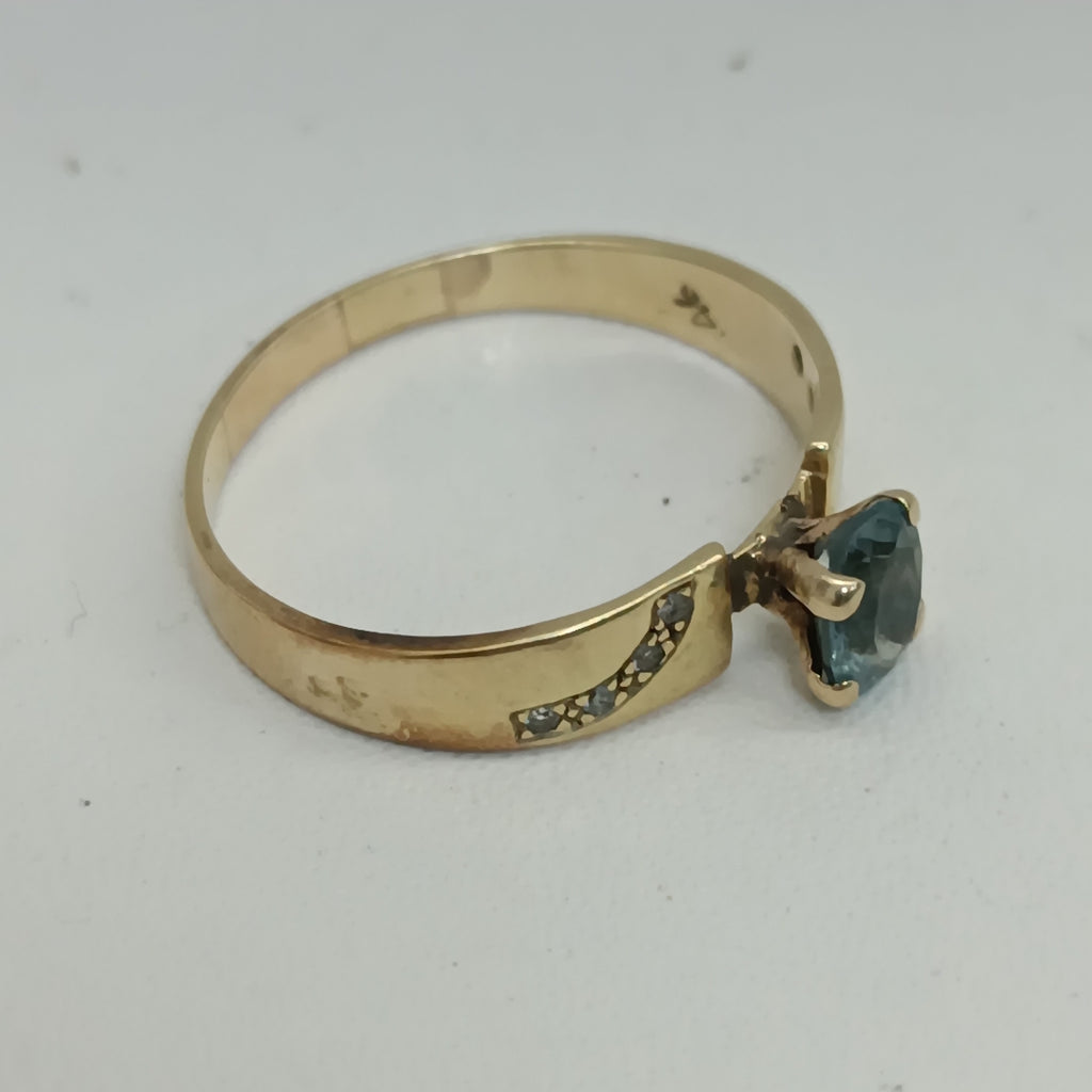 ANILLO ORO 14 K 2.9 GRMS (SEMINUEVO)