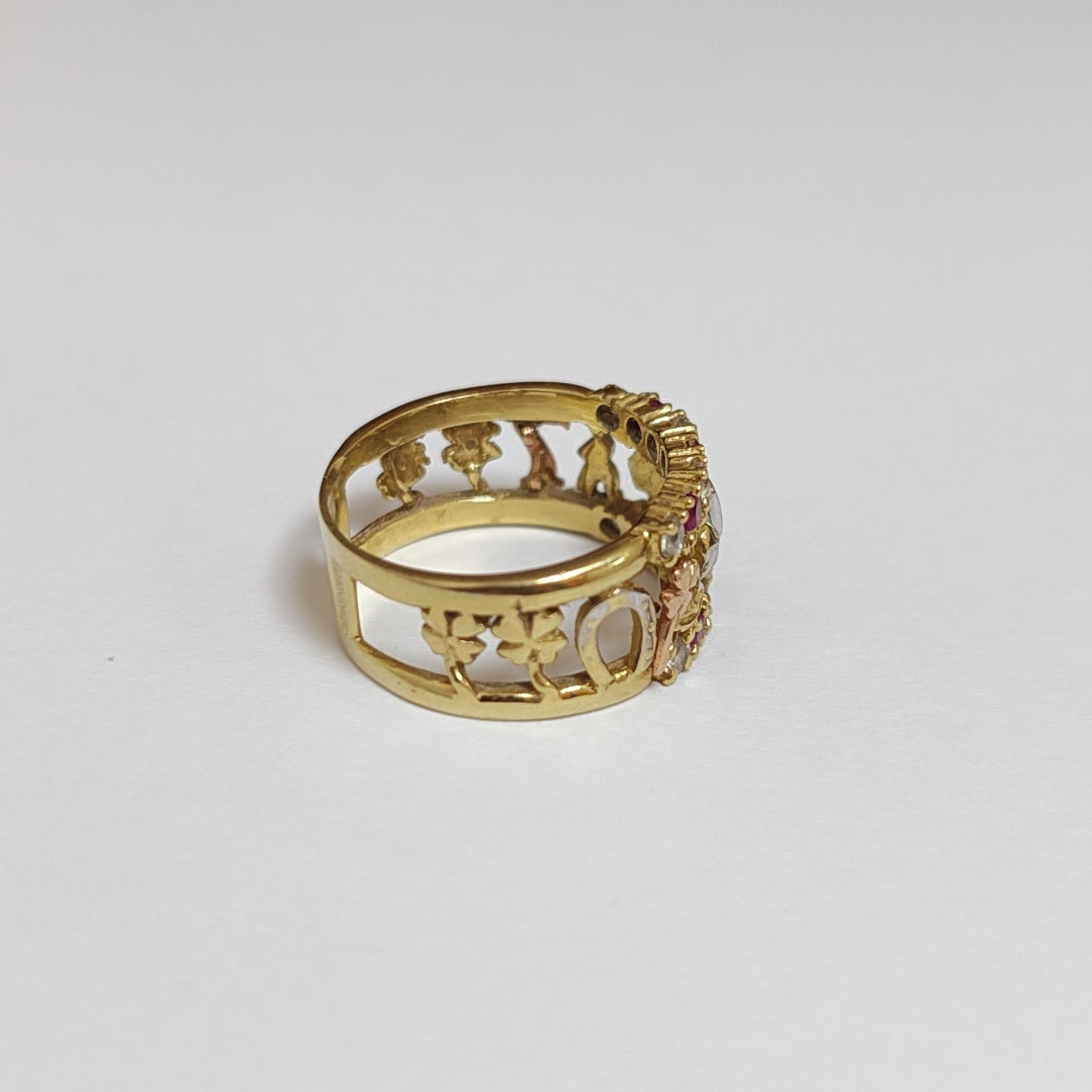 ANILLITO ORO 14 K 5,60 GRMS (SEMINUEVO)