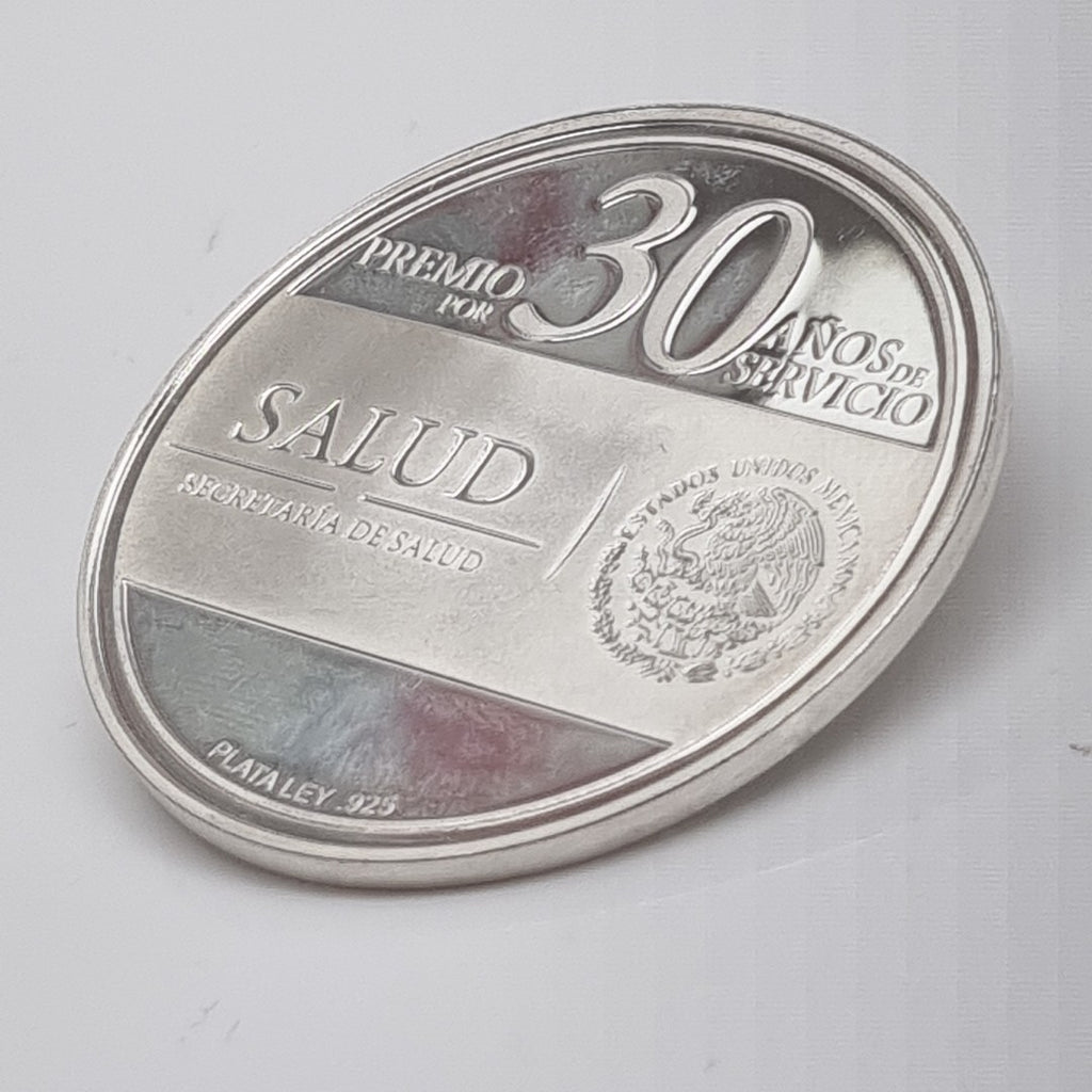 MEDALLA CONMEMORATIVA PLATA 21,00 GRMS (SEMINUEVO)
