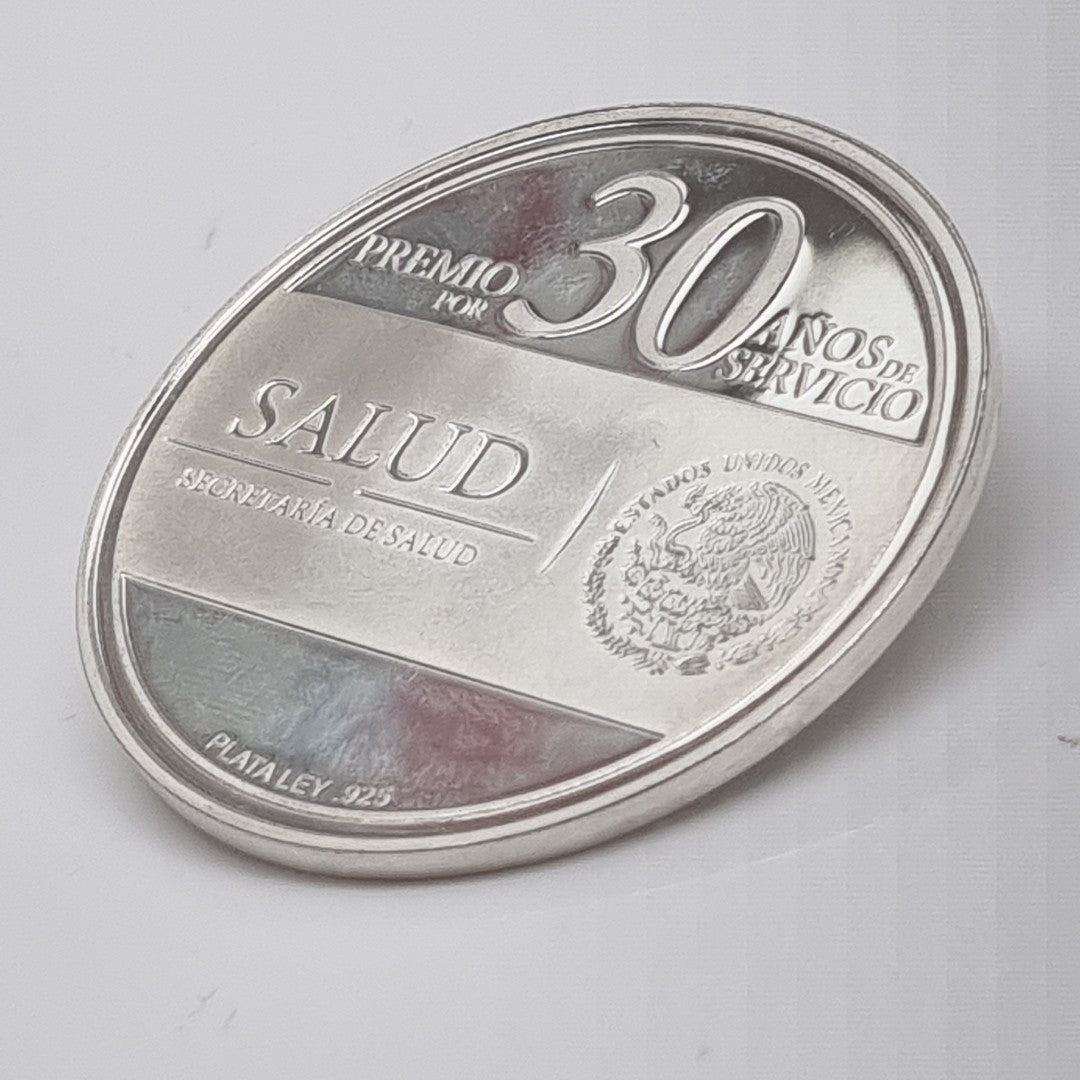 MEDALLA CONMEMORATIVA PLATA 21,00 GRMS (SEMINUEVO)