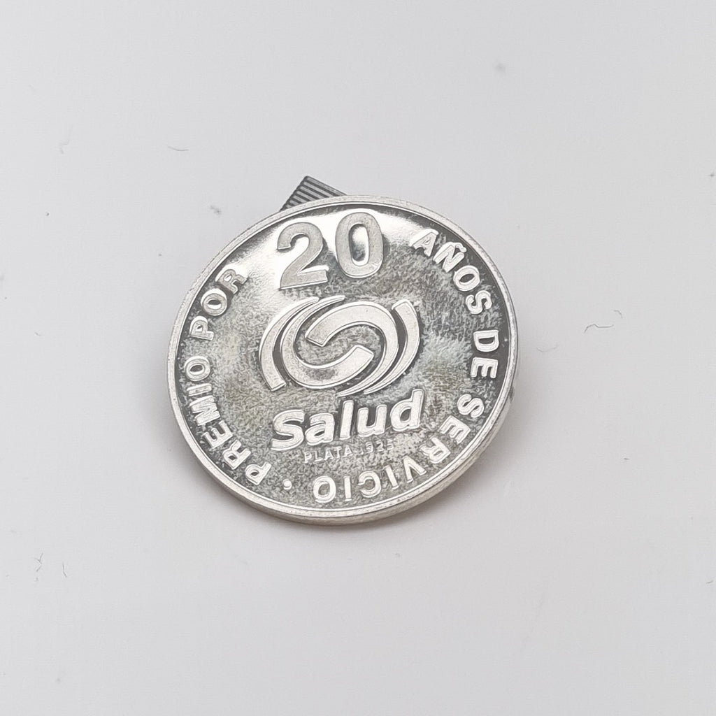 MEDALLA CONMEMORATIVA PLATA 8,50 GRMS (SEMINUEVO)