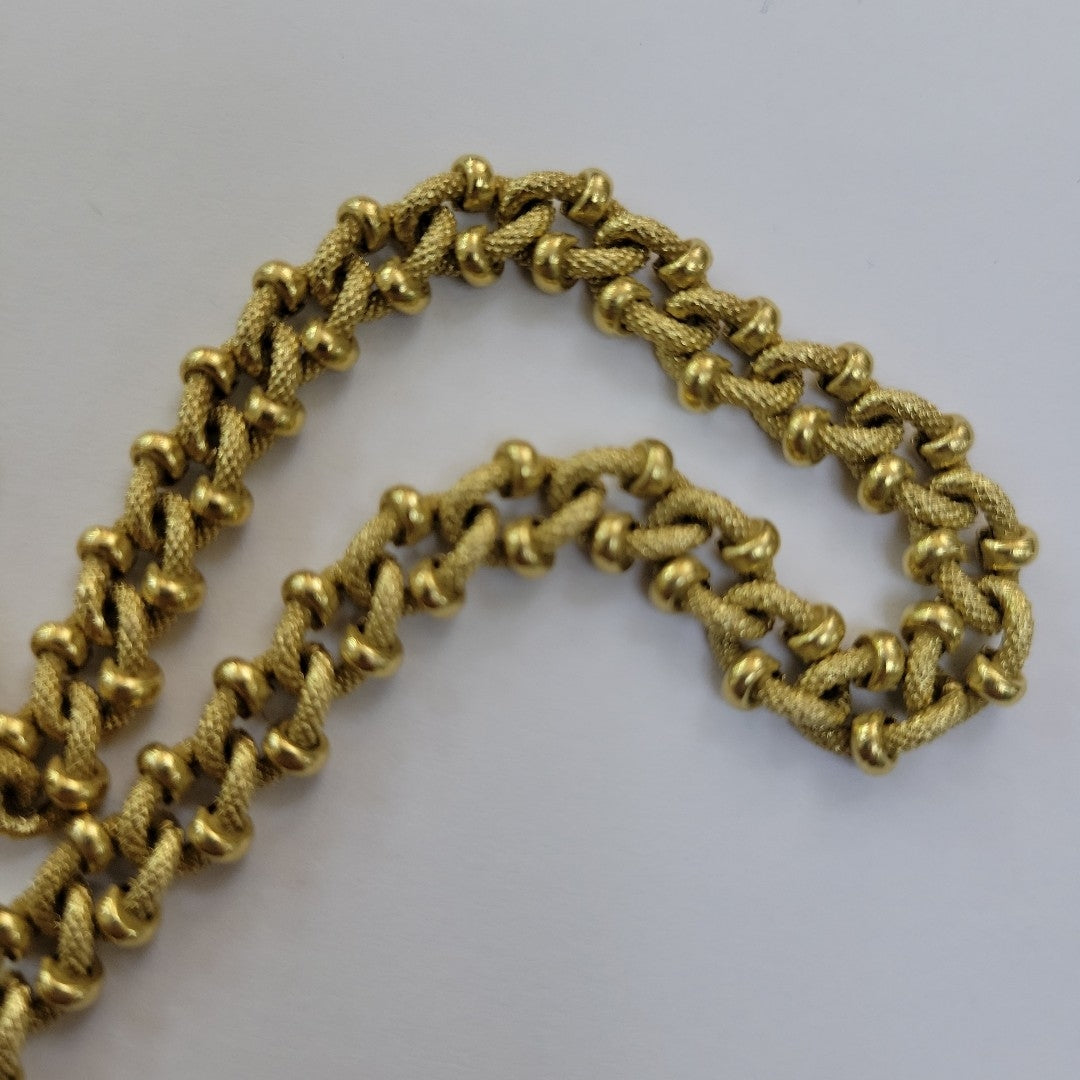GARGANTILLA ORO 14 K 22.2 GRMS (SEMINUEVO)