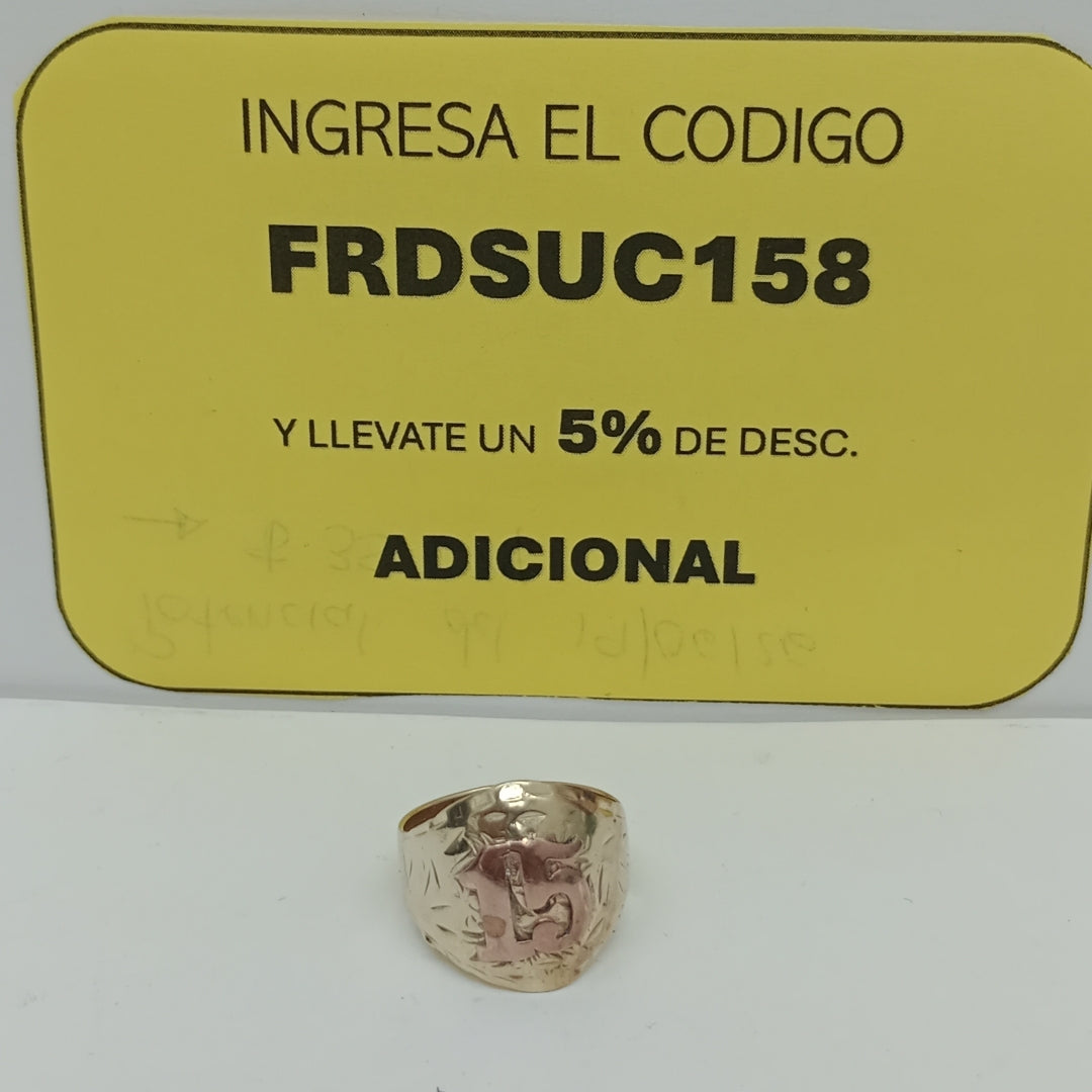 ANILLITO ORO 10 K 5.5 GRMS (SEMINUEVO)