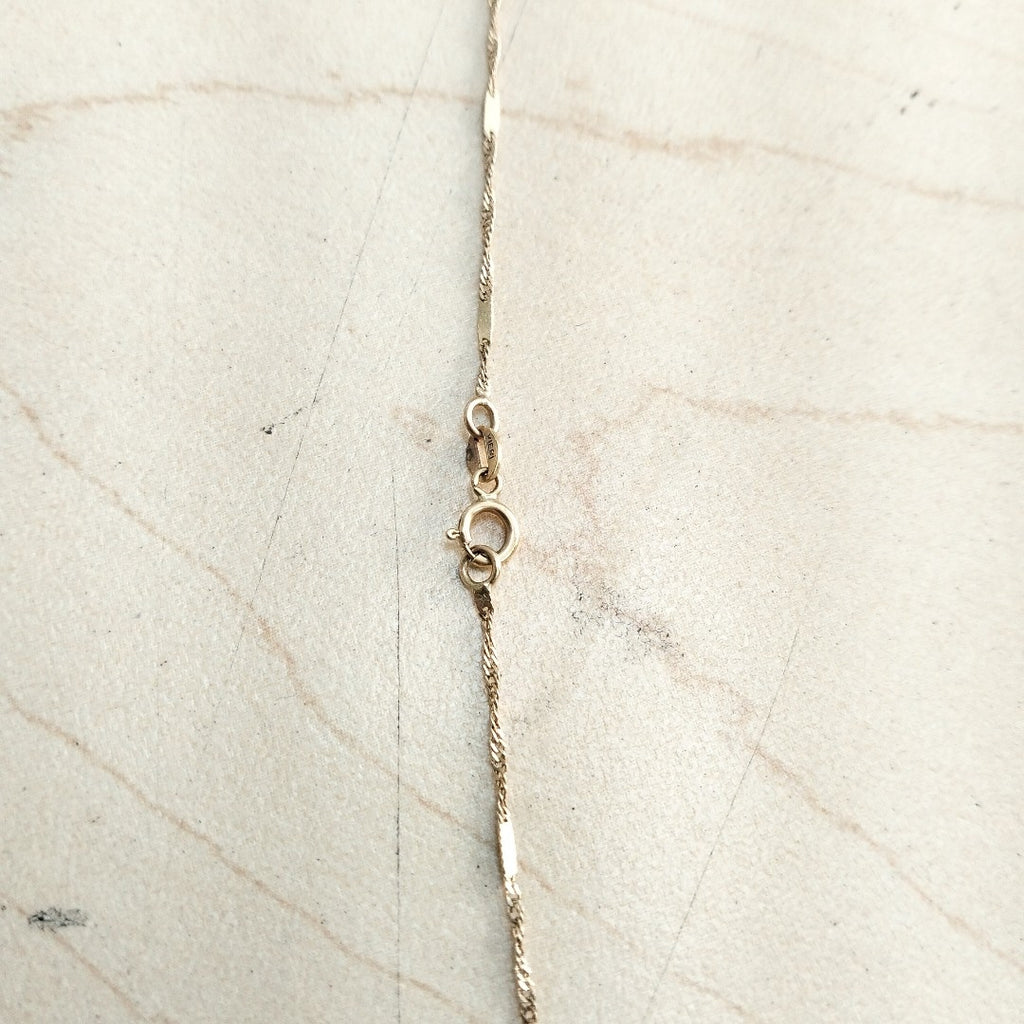 CADENA ORO 14 K 1.6 GRMS (SEMINUEVO)