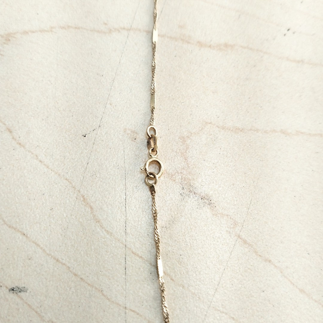 CADENA ORO 14 K 1.6 GRMS (SEMINUEVO)