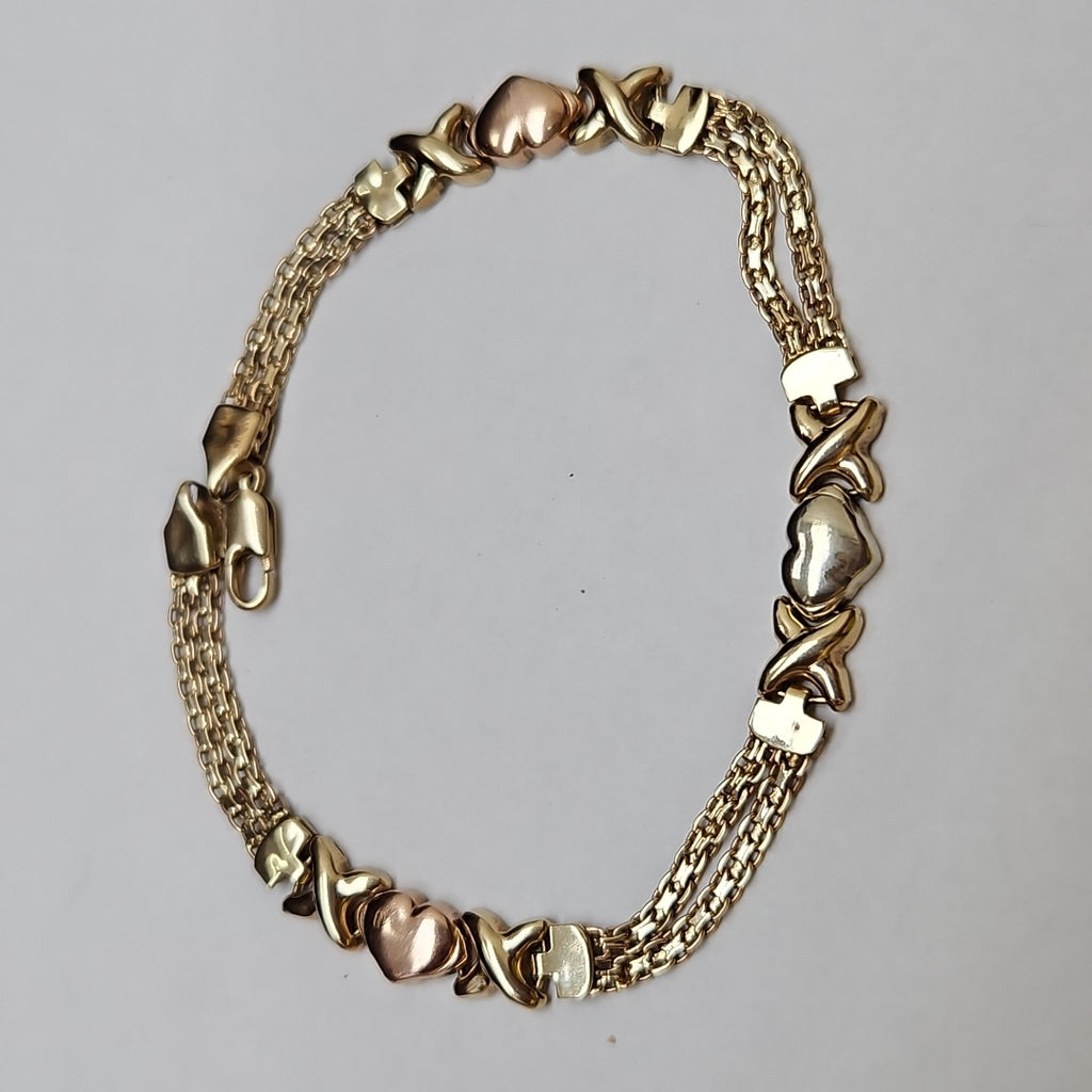 PULSERA ORO 10 K 7.4 GRMS (SEMINUEVO)