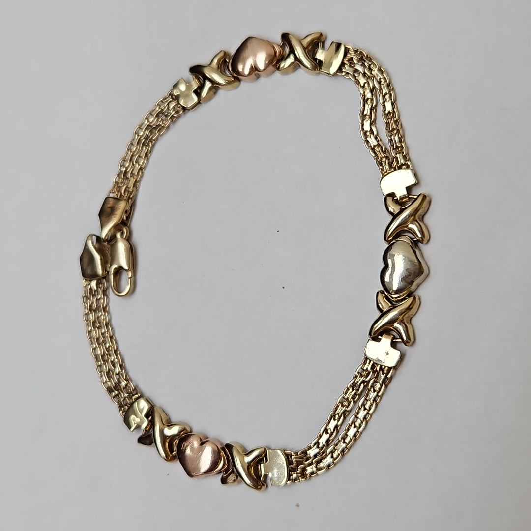 PULSERA ORO 10 K 7.4 GRMS (SEMINUEVO)