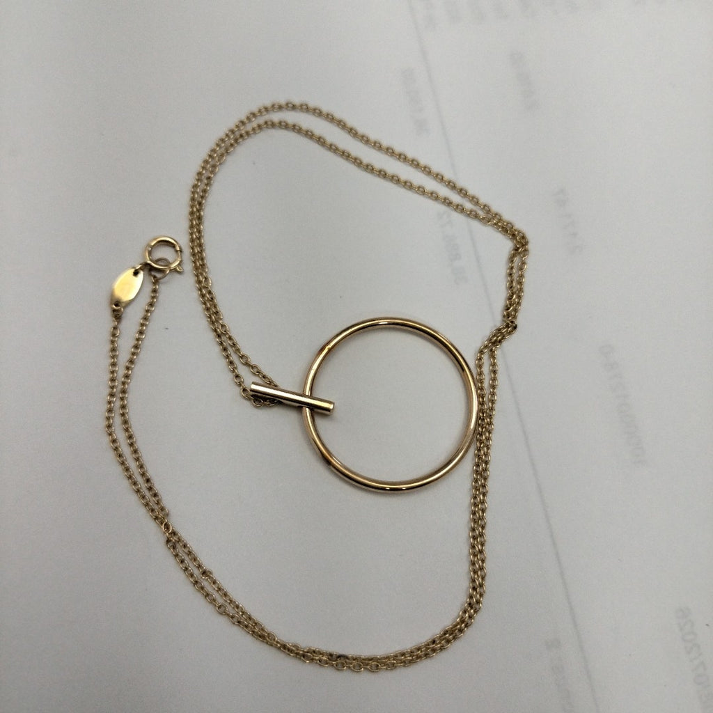 GARGANTILLA ORO 14 K 2.3 GRMS (SEMINUEVO)