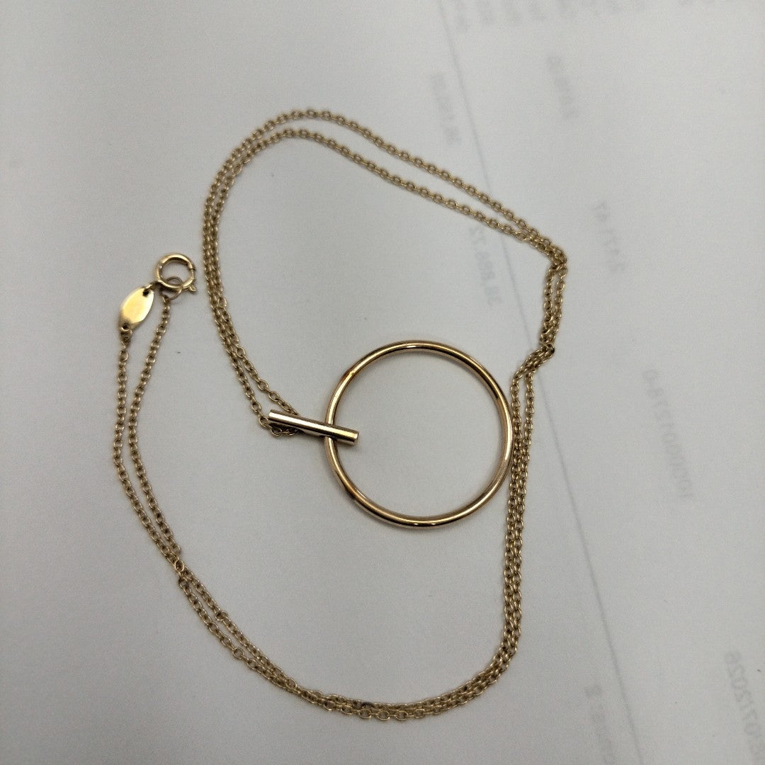 GARGANTILLA ORO 14 K 2.3 GRMS (SEMINUEVO)