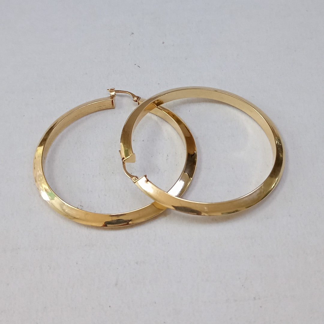 ARRACADAS PAR ORO 14 K 8.8 GRMS (SEMINUEVO)