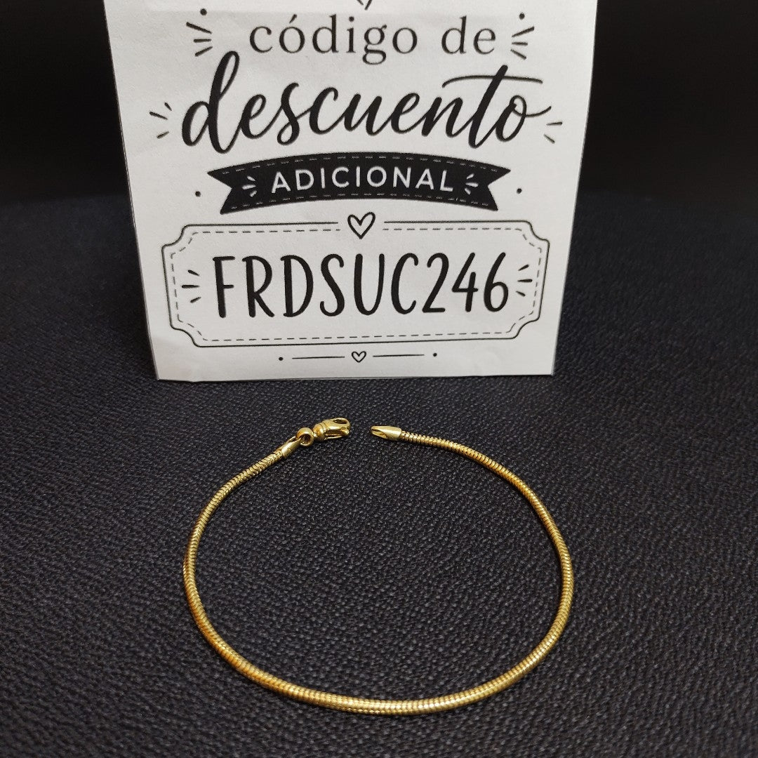 ESCLAVA ORO 18 K 7 GRMS (SEMINUEVO)