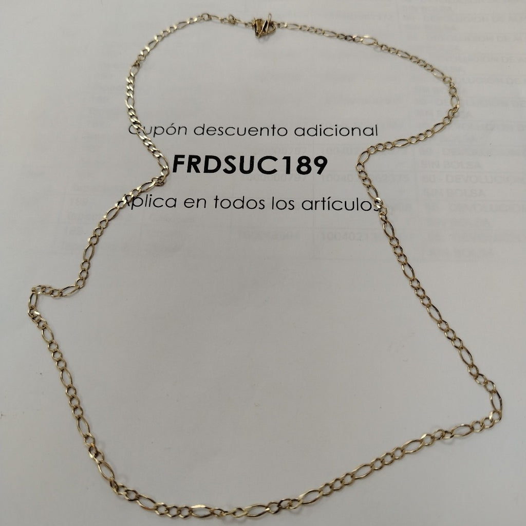 CADENA ORO 10 K 4.3 GRMS (SEMINUEVO)