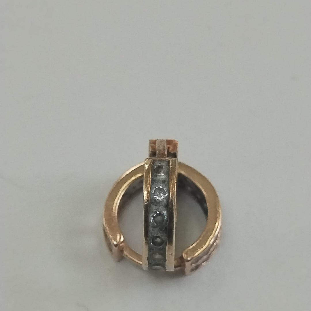 ARRACADAS PAR ORO 10 K 1,20 GRMS (SEMINUEVO)
