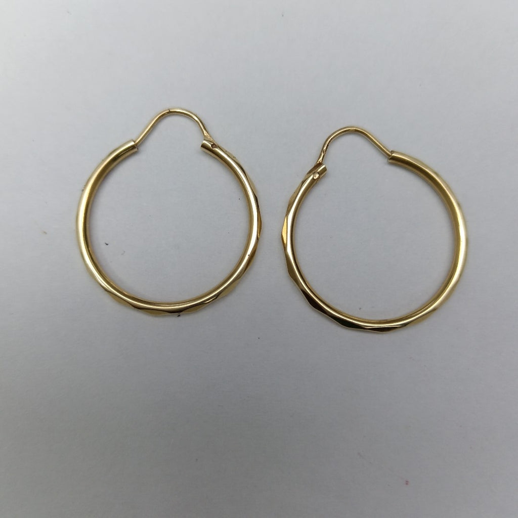 ARRACADAS PAR ORO 14 K 1.5 GRMS (SEMINUEVO)