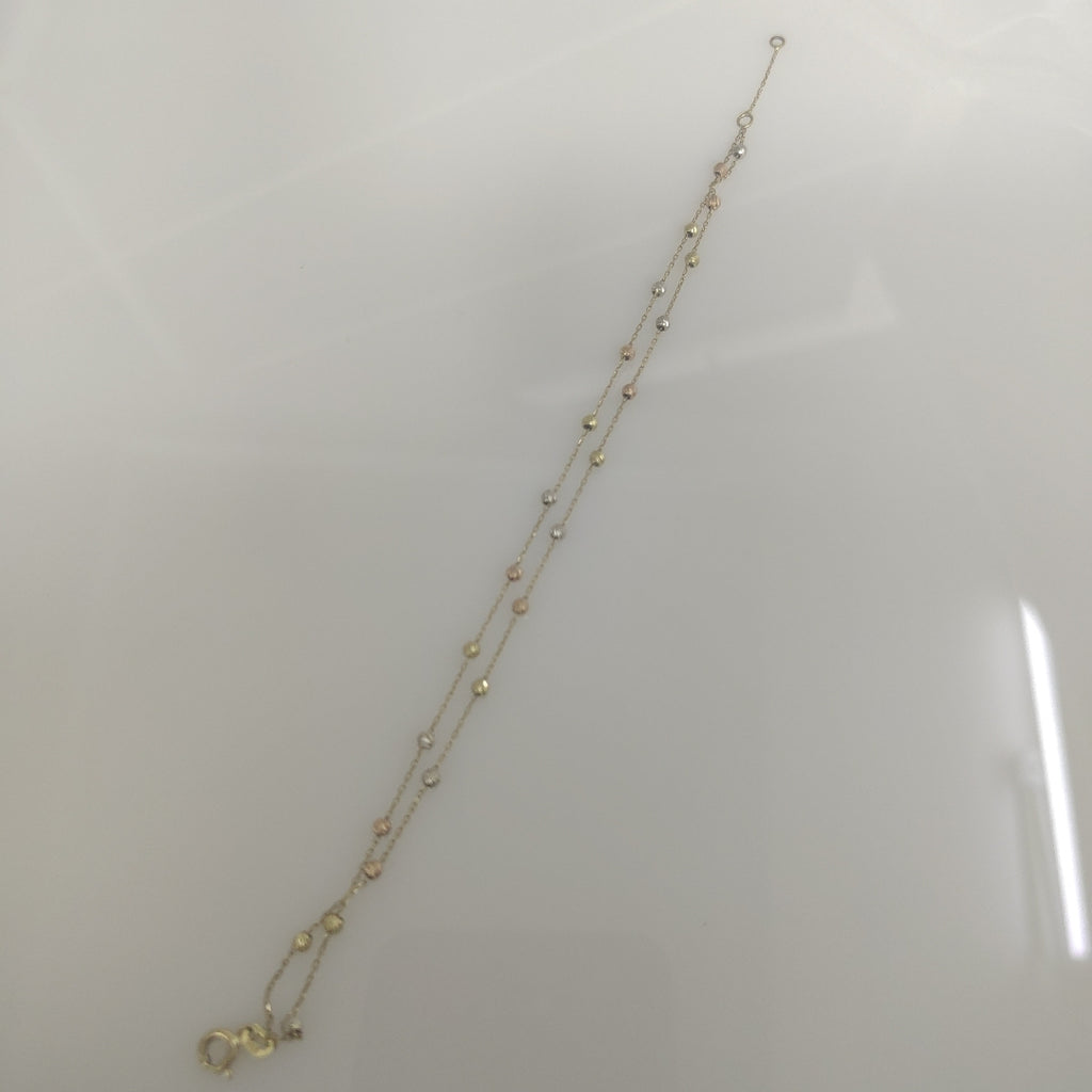 PULSERA ORO, ORO COMBINADO 14 K 1.8 GRMS (SEMINUEVO)