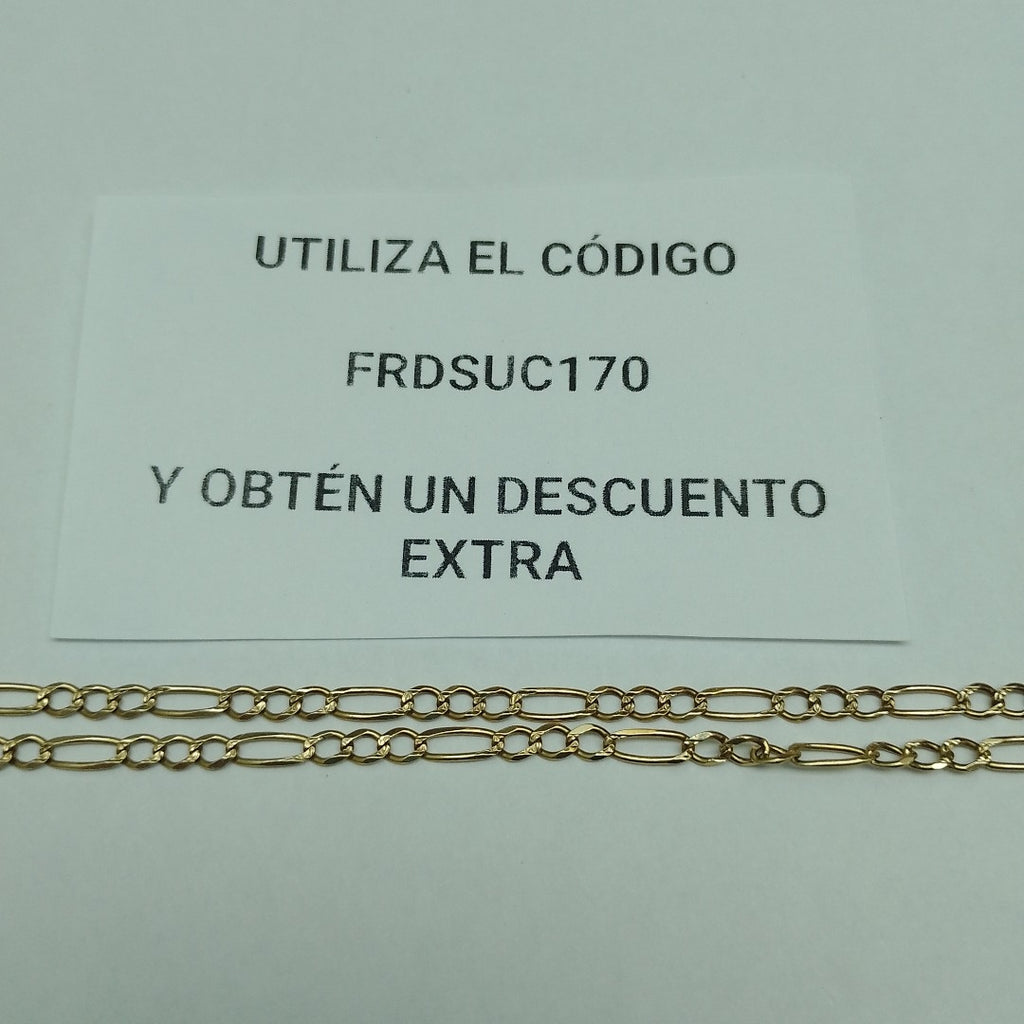 CADENA ORO 10 K 8,70 GRMS (SEMINUEVO)