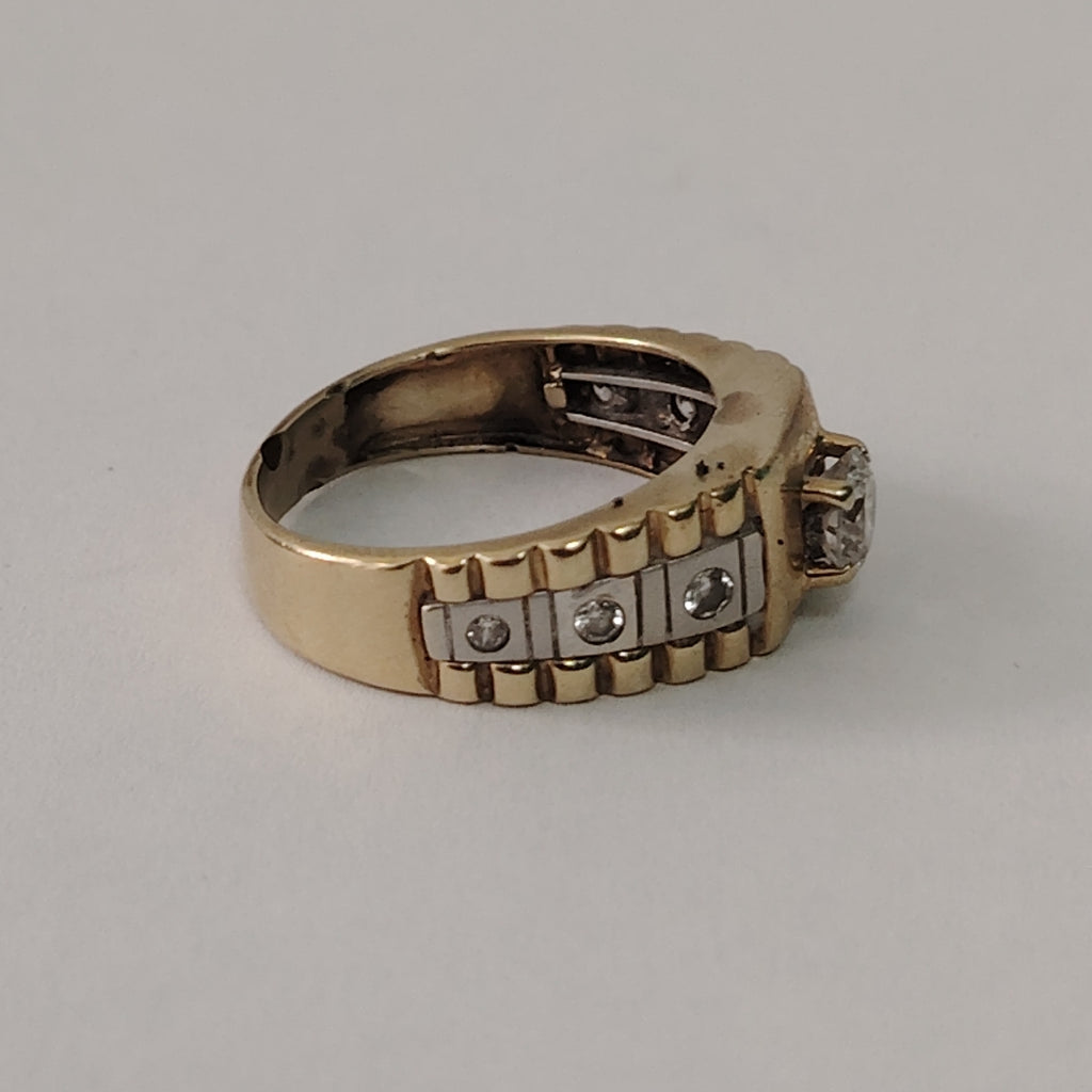 ANILLITO ORO, ORO COMBINADO 10 K 4.8 GRMS (SEMINUEVO)