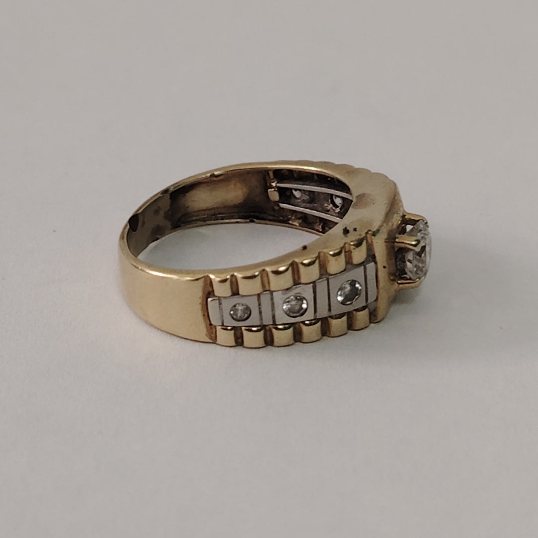 ANILLITO ORO, ORO COMBINADO 10 K 4.8 GRMS (SEMINUEVO)