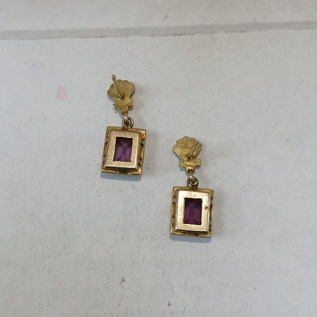 ARETES PAR ORO 8 K 6.7 GRMS (SEMINUEVO)