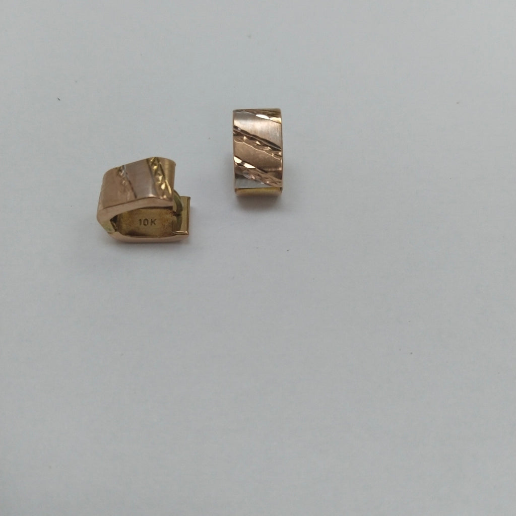ARRACADAS PAR ORO 10 K 3,00 GRMS (SEMINUEVO)