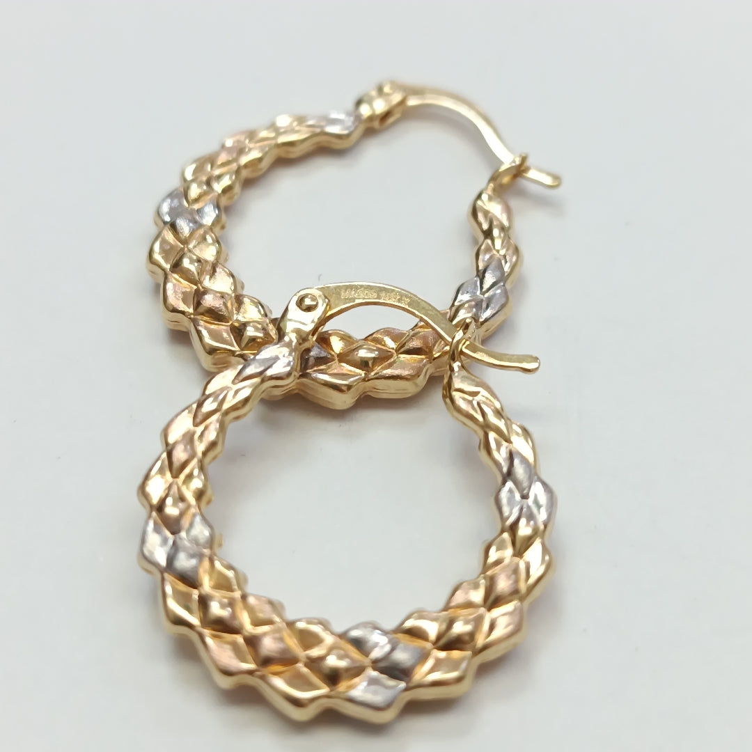 ARRACADAS ORO 14K 1.9 (NUEVO)
