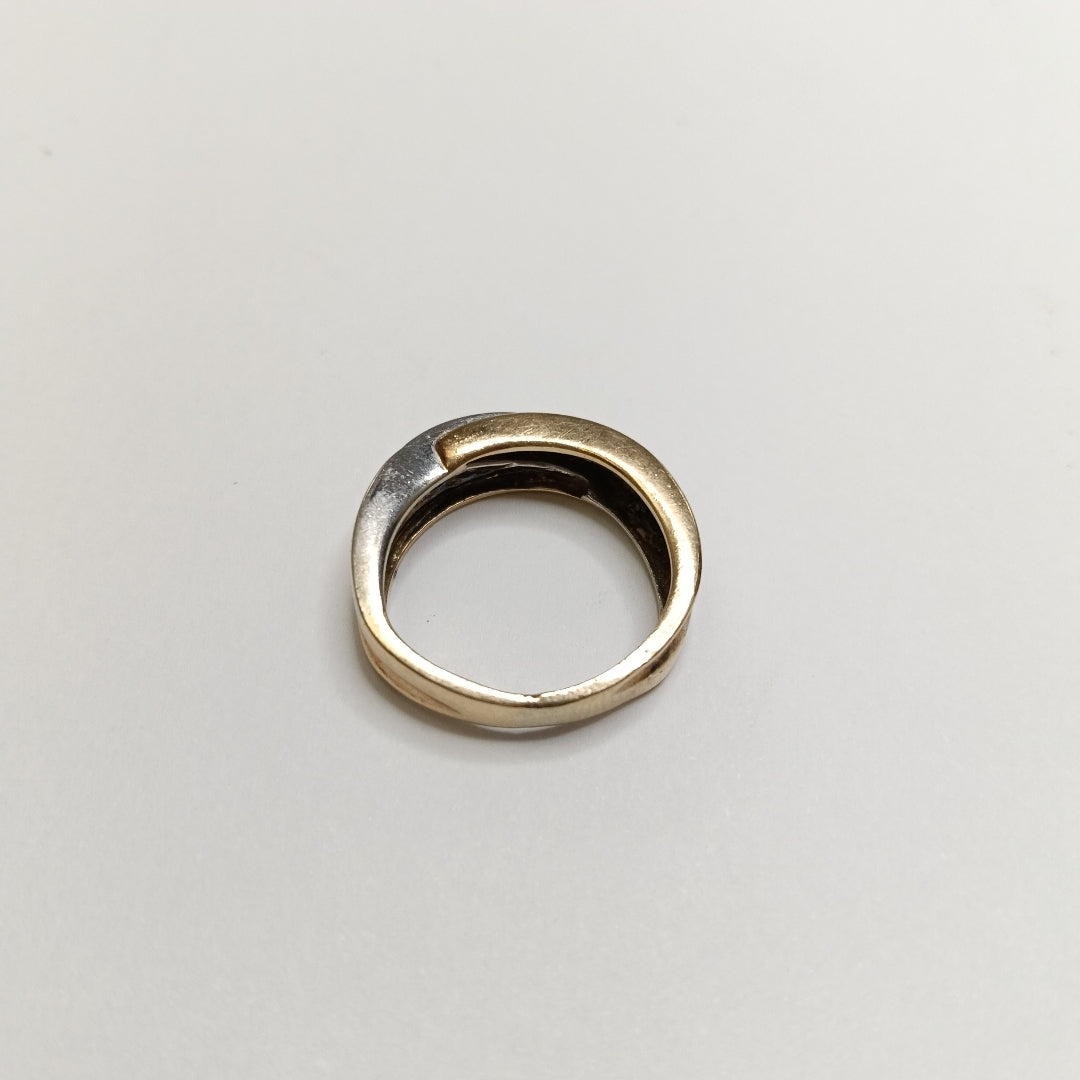 ANILLITO ORO,ORO BLANCO,RODIADO 14 K 4,70 GRMS (SEMINUEVO)