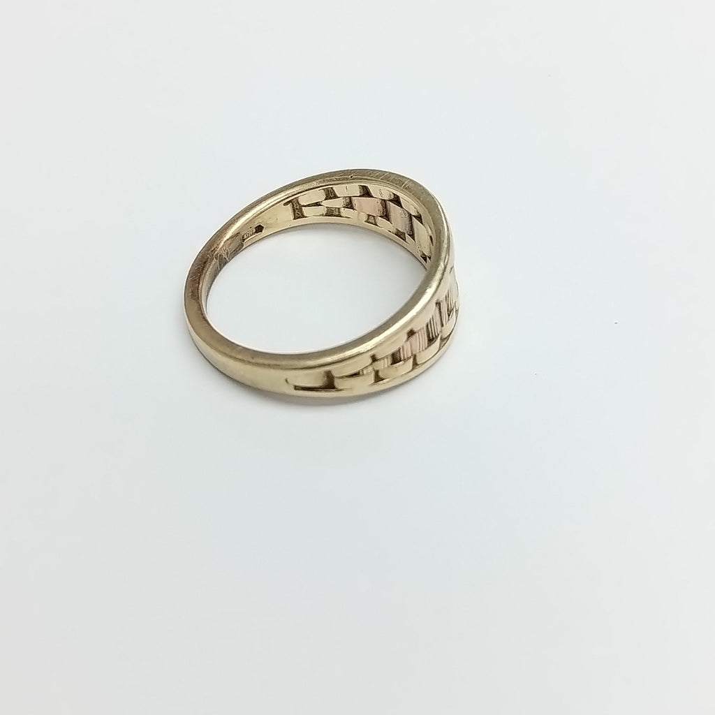 ANILLO ORO 14 K 3.2 GRMS (SEMINUEVO)