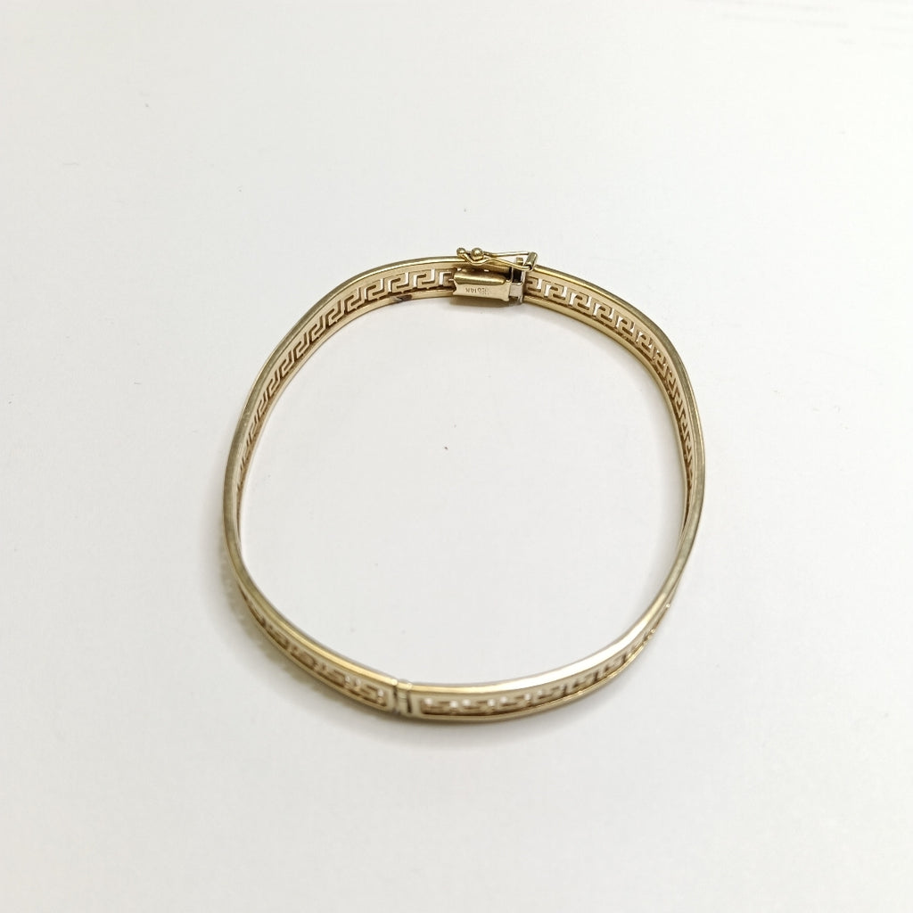PULSERA RIGIDA ORO 14 K 13,20 GRMS (SEMINUEVO)