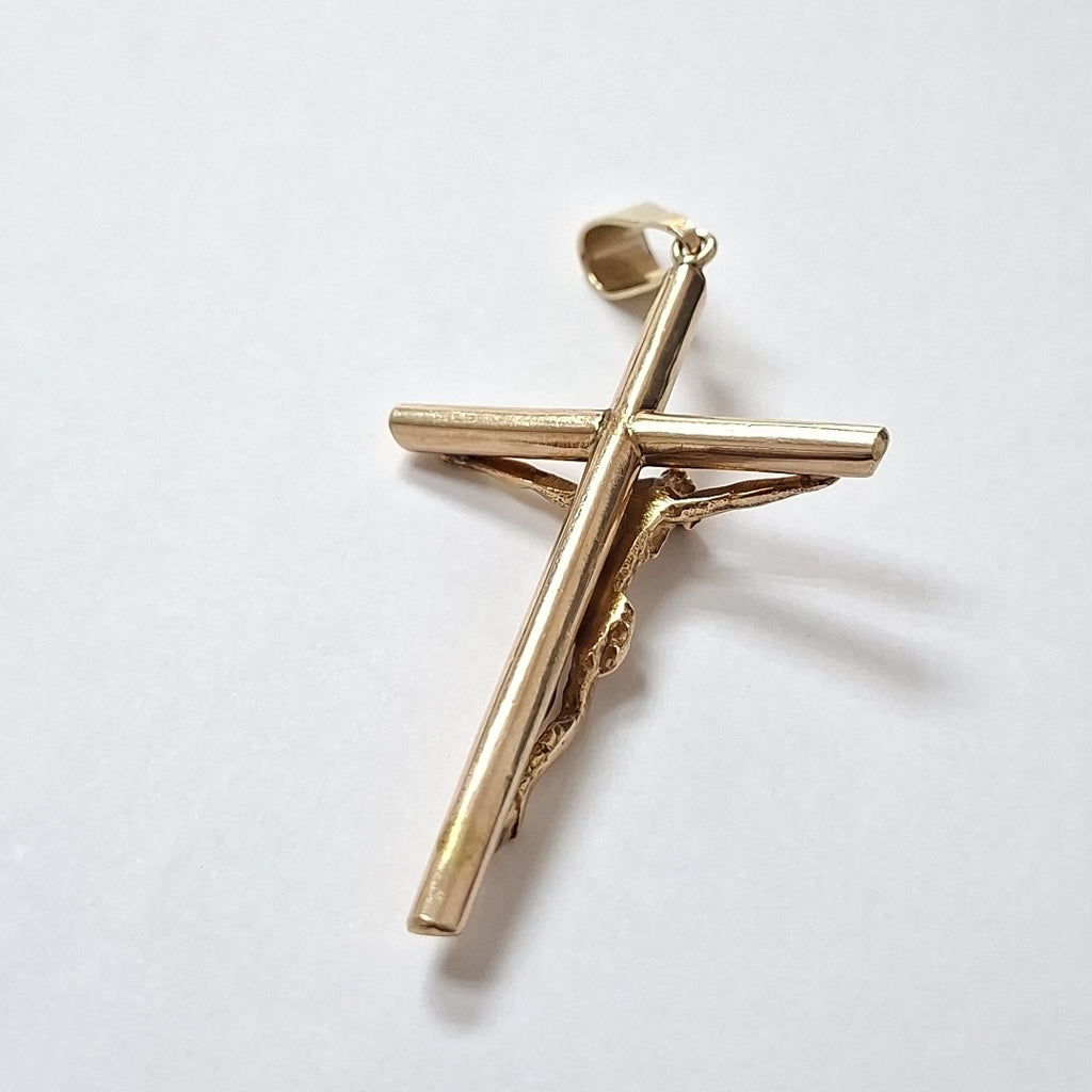 CRUZ,DIJE ORO 14 K 9,40 GRMS (SEMINUEVO)