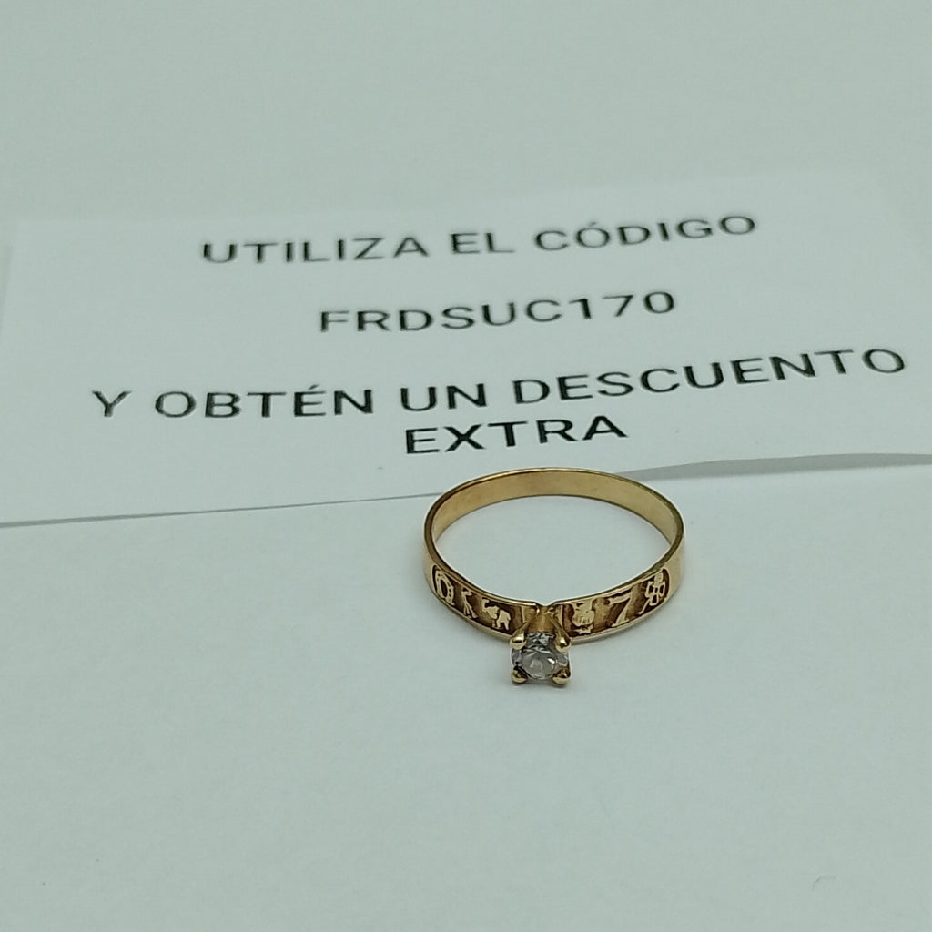 ANILLITO ORO 10 K 1.6 GRMS (SEMINUEVO)