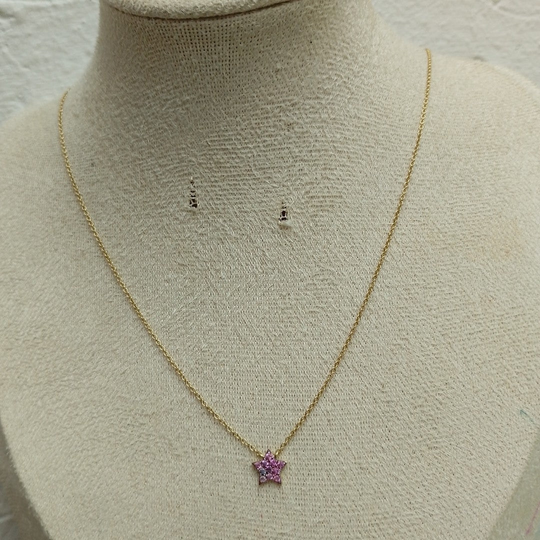 DIJE, GARGANTILLA ORO 14 K 1.7 GRMS (SEMINUEVO)