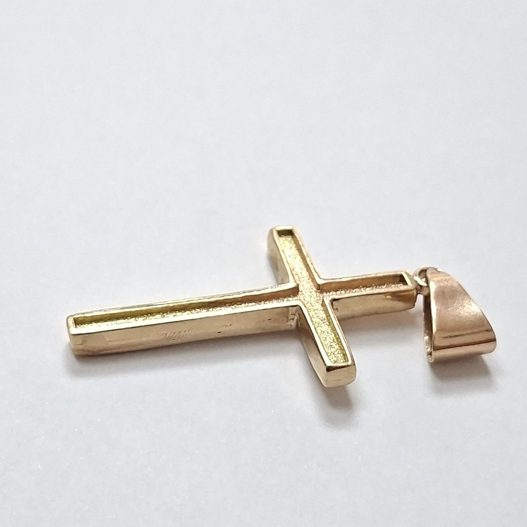 CRUZ,DIJE ORO 14 K 8,10 GRMS (SEMINUEVO)