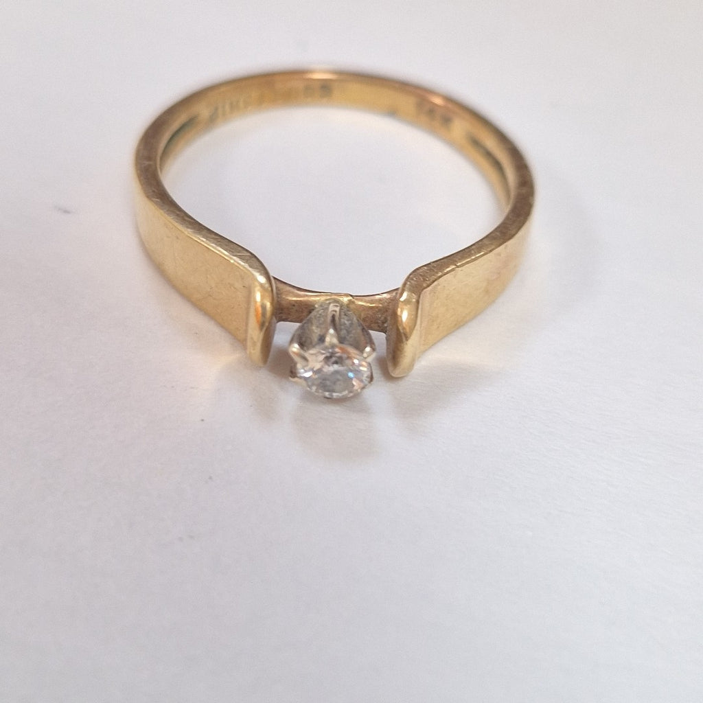 SOLITARIO ORO 10 K 2,60 GRMS (SEMINUEVO)