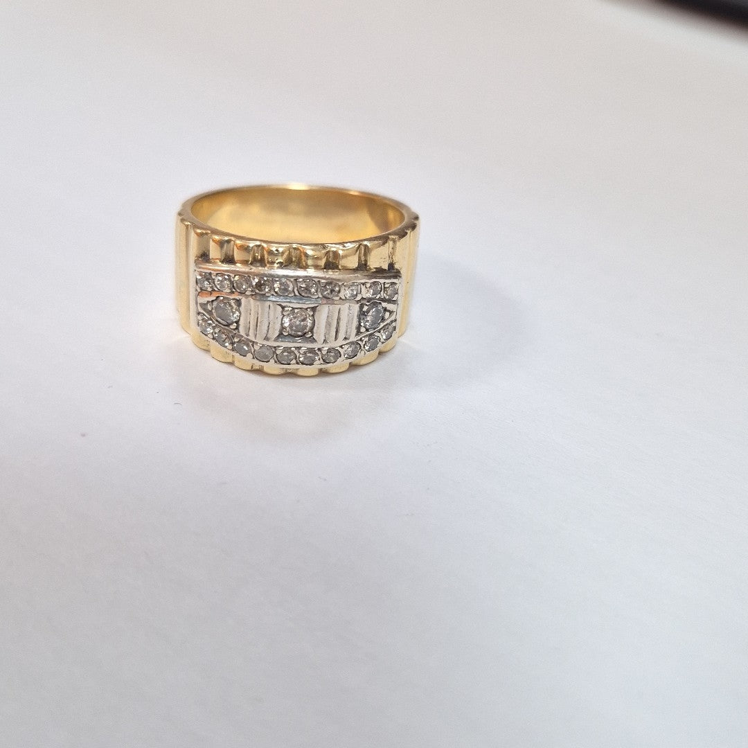 ANILLO ORO 14 K 14.6 GRMS (SEMINUEVO)