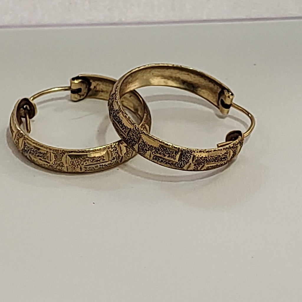 ARRACADAS PAR ORO 14 K 3,50 GRMS (SEMINUEVO)